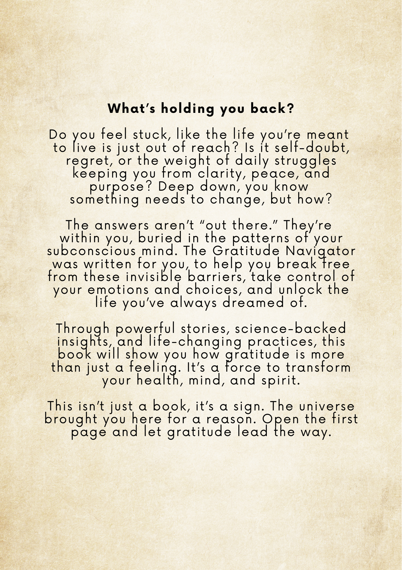 The Gratitude Navigator (eBook)